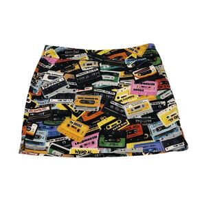 Loudmouth Golf Skirt Skort Womens Size 8 Multicolor Tapes Fairway Party Mix